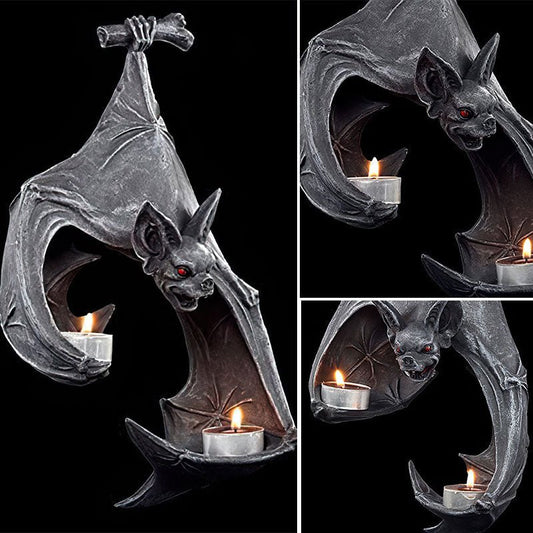 Bat Wall Tealight Holder