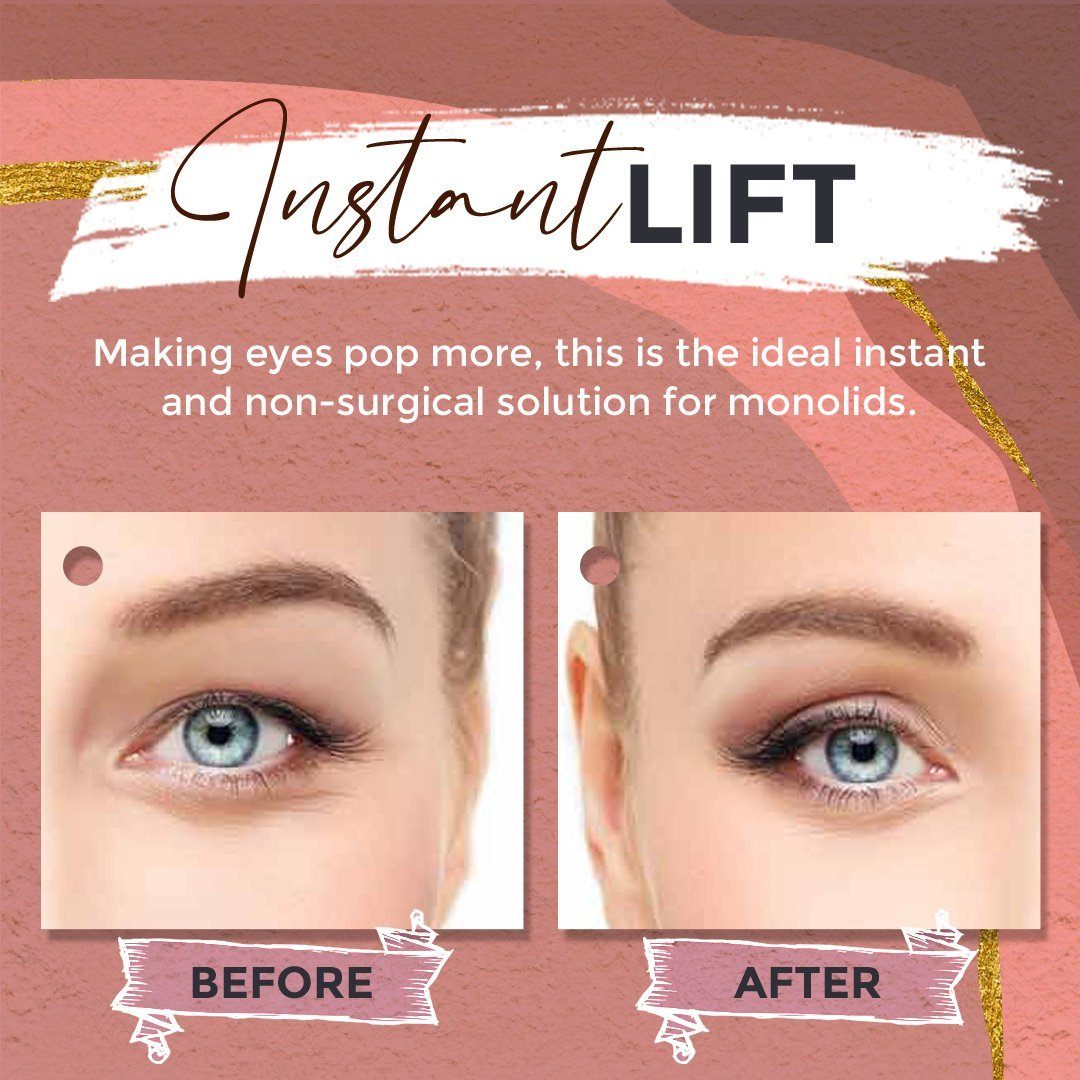 -GLUE-FREE INVISIBLE DOUBLE EYELID STICKER