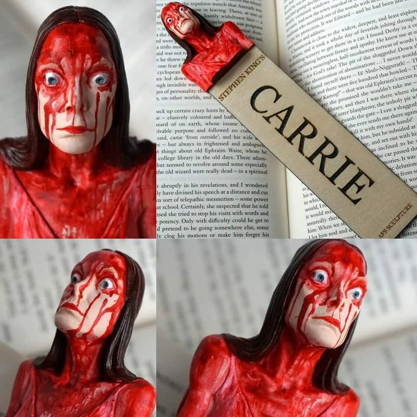 -Horror bookmarks - the best gift for fans of horror novels