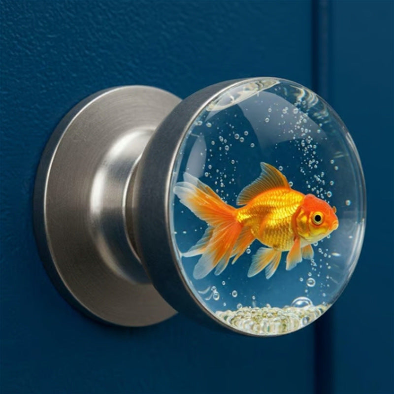 lusailstore - Creative art vintage resin decorative door handles