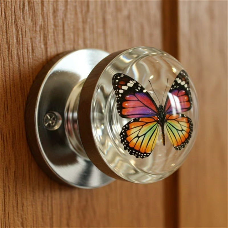 lusailstore - Creative art vintage resin decorative door handles