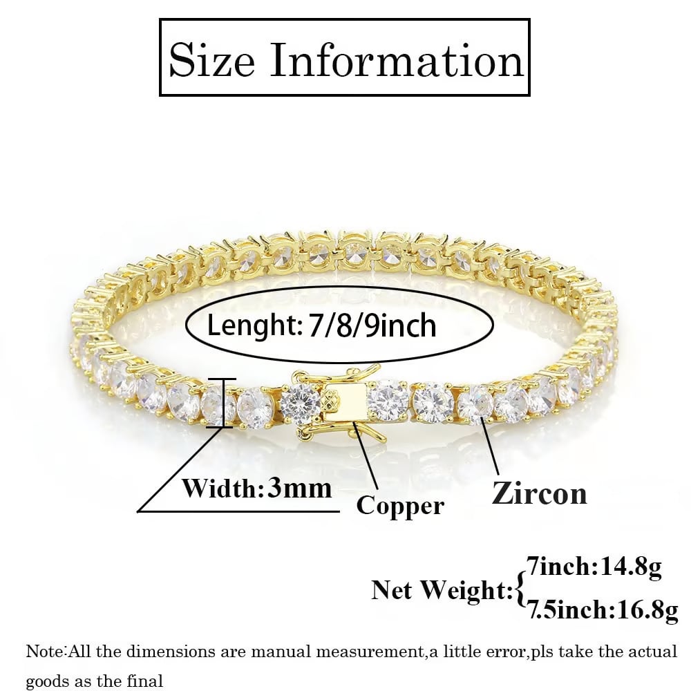 🔥 Sparkling Zircon Bracelet
