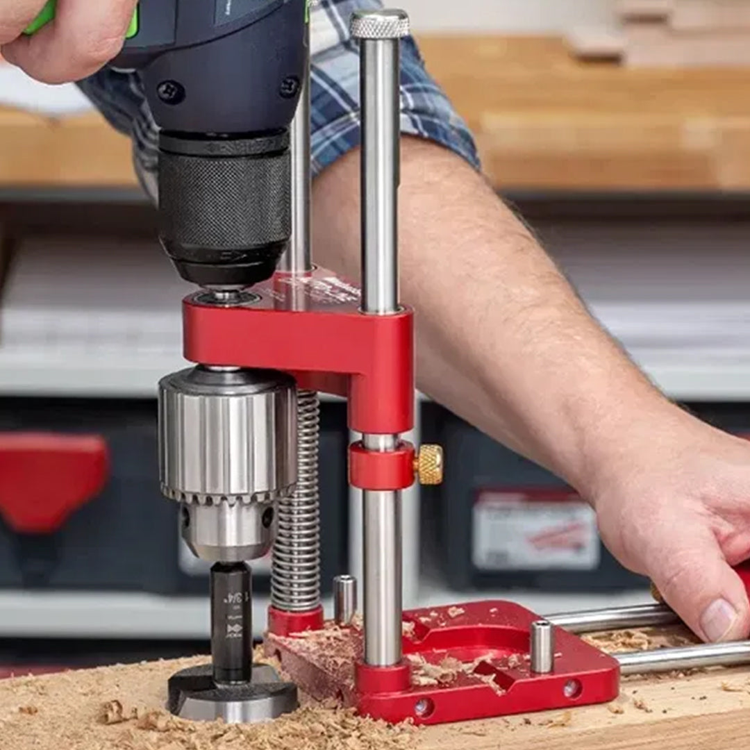 Most Popular🎉-Woodworking Drill Bit Positioner