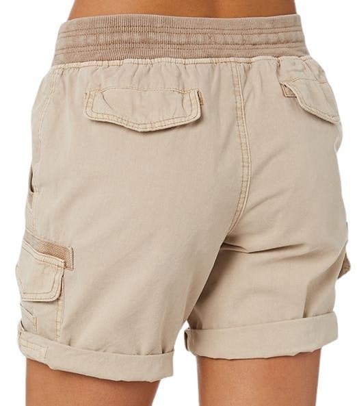 High waist ladies casual loose shorts