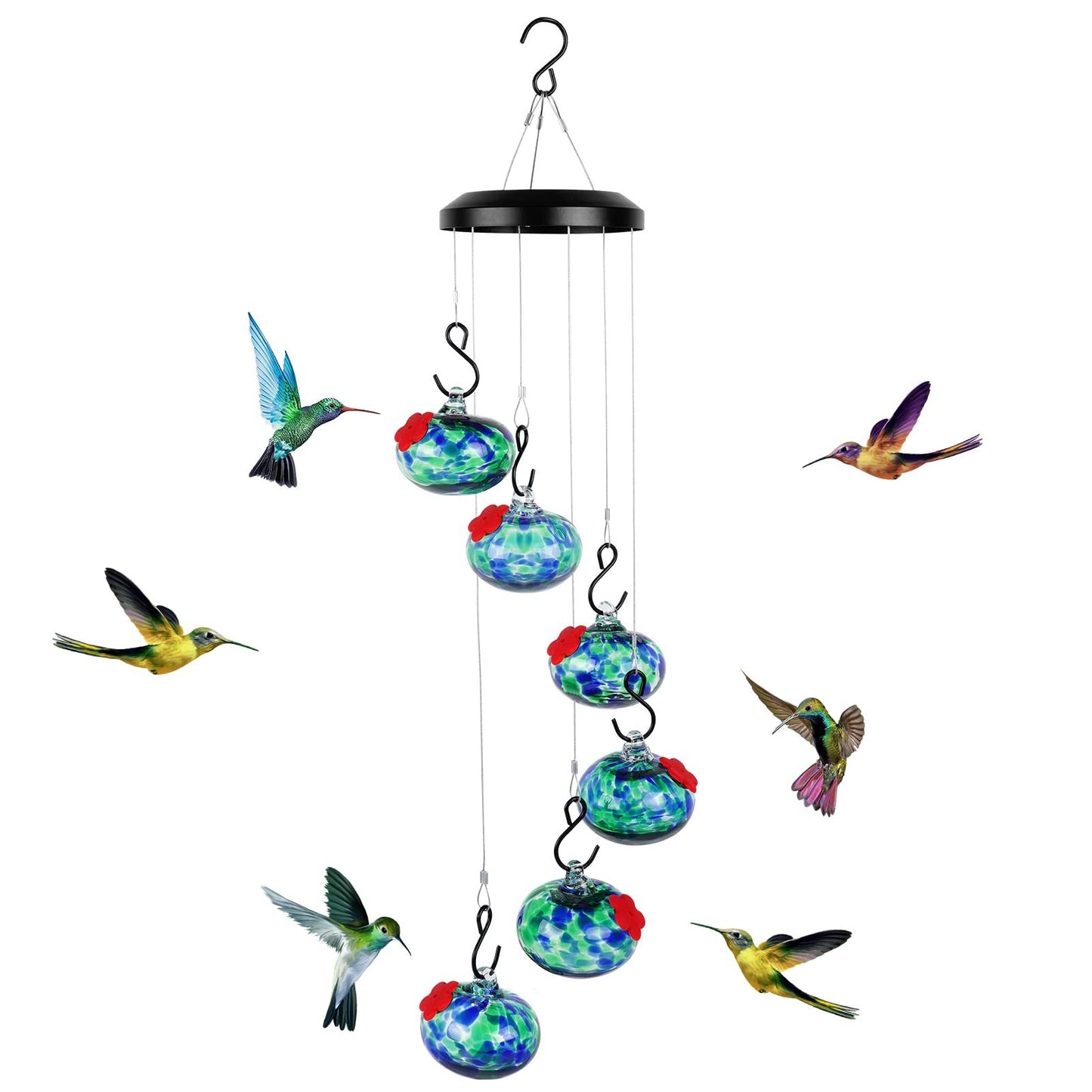 Charming Wind Chimes Hummingbird feeders