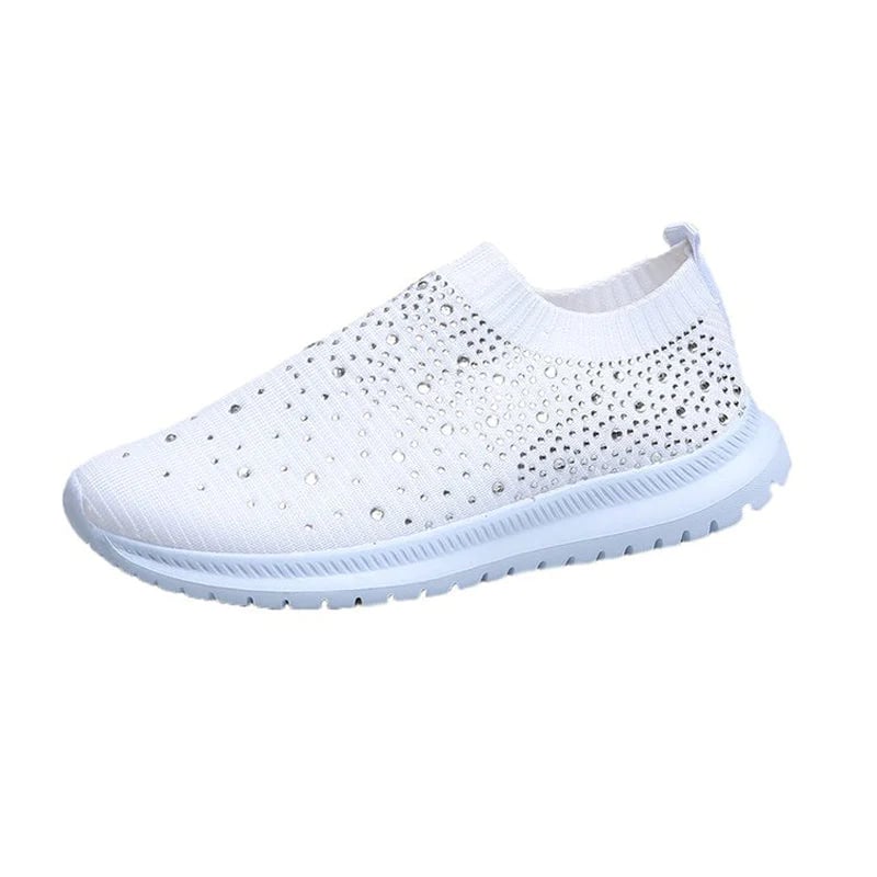 Diamond-studded Sneakers