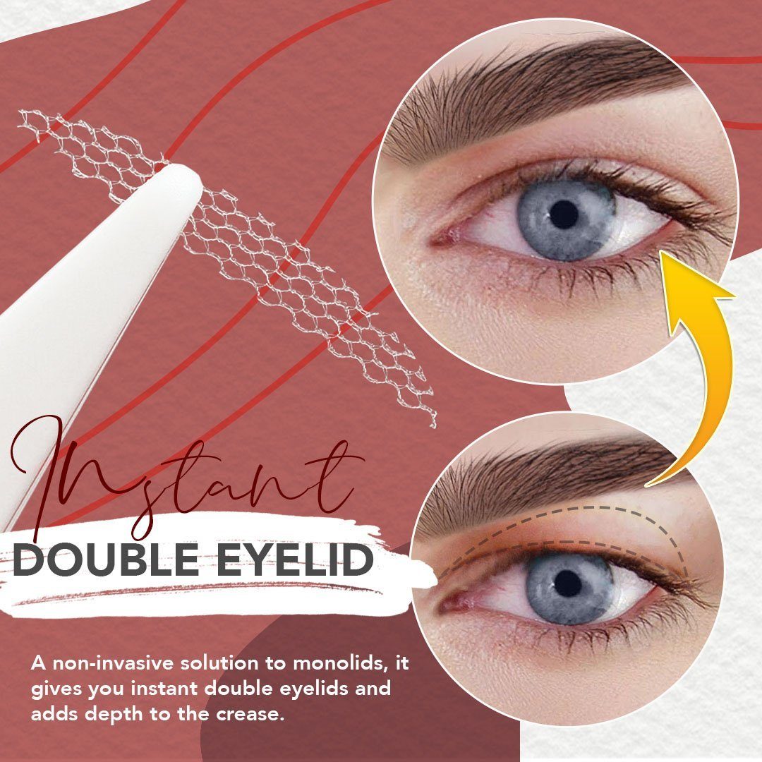 -GLUE-FREE INVISIBLE DOUBLE EYELID STICKER