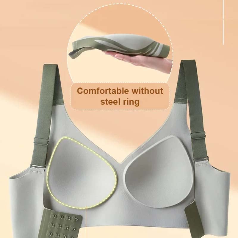 - Buy 1 Get 3 Packs🎁Super gather bra | Wireless Push-up Bra👍No more sagging breasts