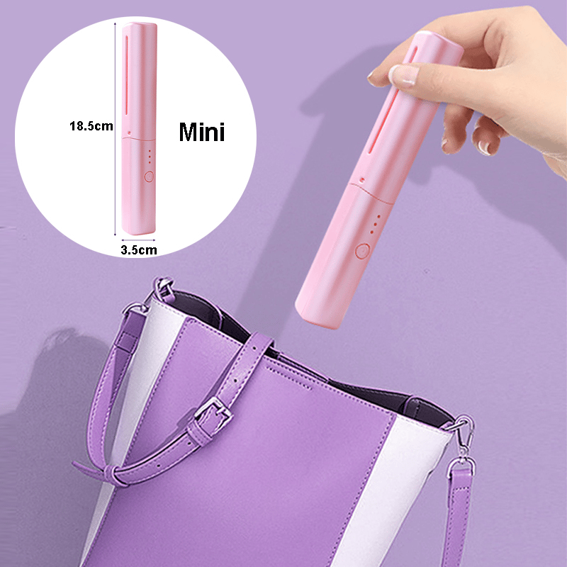 🔥LAST DAY 49% OFF🔥Rechargeable Mini Hair Straightener (BUY MORE SAVE MORE )