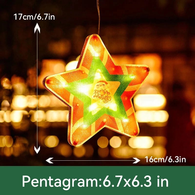 🎄CHRISTMAS PRE- SALE 49%OFF NOW🎁Christmas Window Hanging Lights