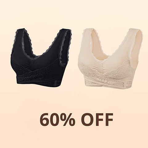 🔥THE LAST DAY SALE OFF🔥Comfortable tight lace bra