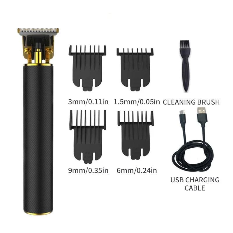 -Cordless Trimmer Men Hair Clipper