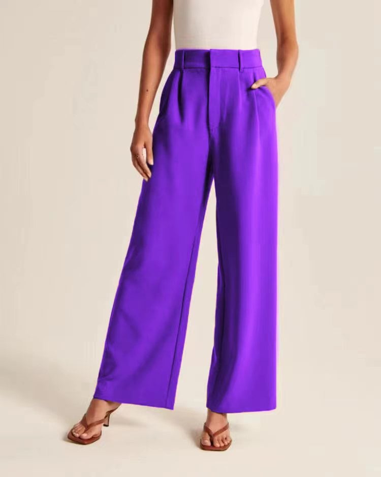 🔥Icy Lightweight Tailored Wide Leg Pants🎉BUY 2 GET EXTRA 10% OFF & FREE SHIPPING NOW!!!