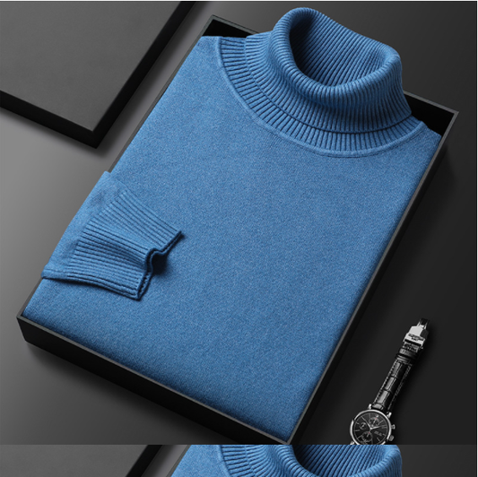 Men's Solid Color Premium Cashmere Sweater