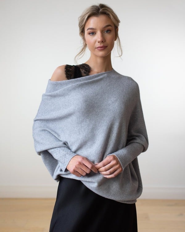 Asymmetric Draped Jumper✨