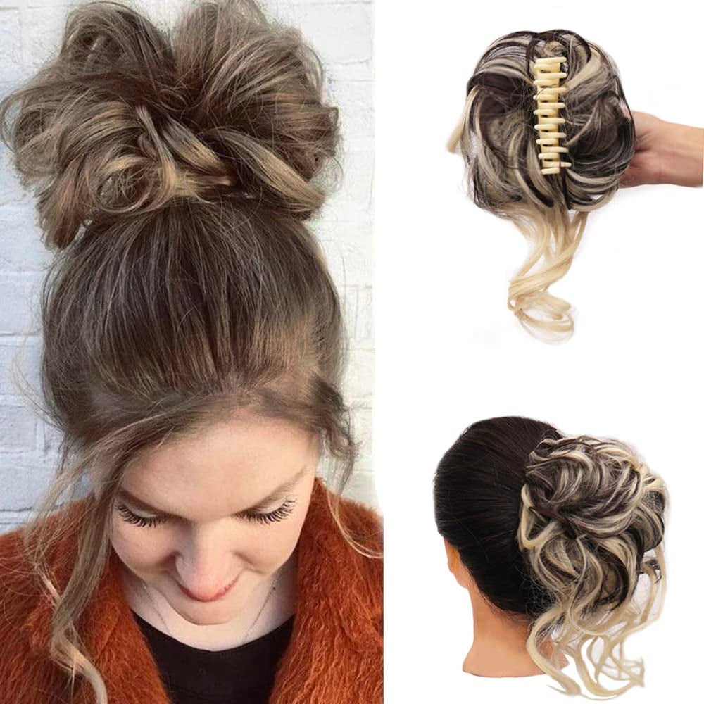 Curly Bun Hair Piece