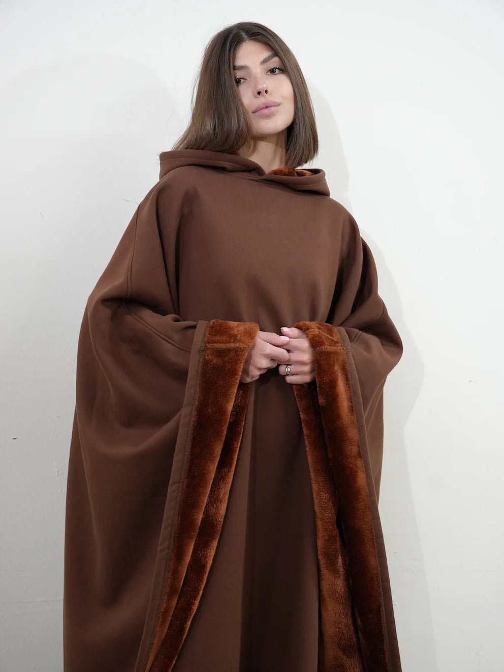✨2025 New Arrival💎Loose Hooded Poncho Hoodie