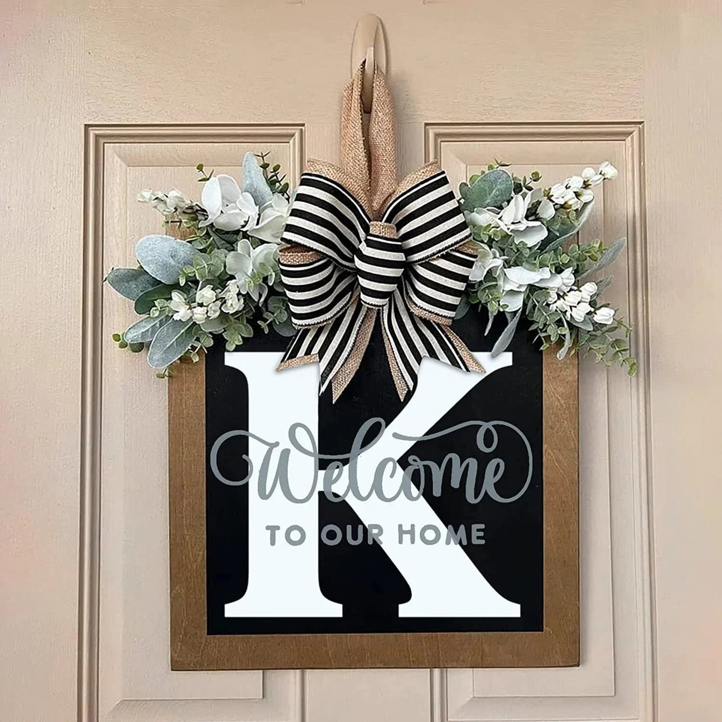 Welcome Front Door Wreath