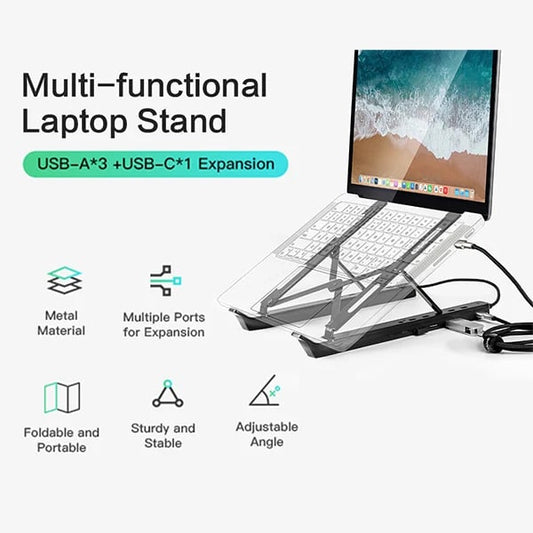Expansion dock usb desktop laptop holder (Buy 2 Free Shipping)