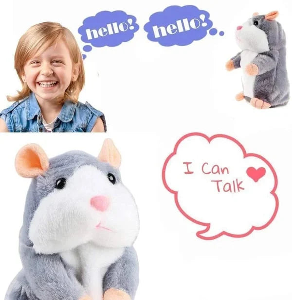 (New Year PRE Sale- SAVE 50% OFF)Talking Hamster Plush Toy